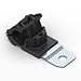 HellermannTyton 151-01672 Ratchet P Cable Clamp, 0.76" - 1.42", Pack of 10