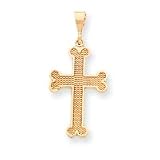 10k Cross Pendant