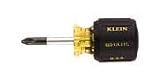 Klein 603-1 No.2 Profilated Phillips Tip Screwdriver, Yellow and Black