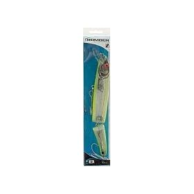 Magnum Jointed Long A 7^ 13/4oz 2' to 8' Depth Silver Flash Chartreuse - Bomber Lures BSW17J-XSICH, Fishing Lures & Lure Kits