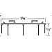 M-D Building Products 82594 Replacement Door Bottom with Vinyl Fins