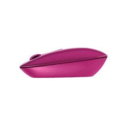 Belkin Wireless Comfort Mouse - Mouse - optical - wireless - RF - USB wireless receiver - pink