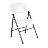 SAMSONITE/COSCO Endura Molded Folding Chair, Bronze Frame/Ecru Speckle, Four/Carton