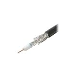 Steren 1000' UL Listed RG-6 Coaxial Cable - Black (Reel In a Box)