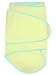Miracle Blanket Yellow with Green Trim