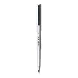 .4MM Fine Tip Rollerball Pen, Black Barrel/Black Ink BICRM11BK