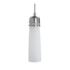 American Fluorescent ARP113SNEC Aria Aluminum Die-Cast Pendant, Satin Nickel