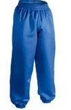 Playwell Kung Fu Blue 100% Polycotton Cuffed Ankle Trousers