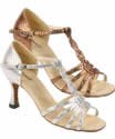 STEPHANIE DANCE SHOES - Stephanie Salsa Ballroom Shoes - T Strap