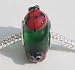 Lampwork Glass Ladybird Charm Bead for Pandora/Troll/Chamilia Style Charm Bracelet