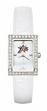 Philadelphia 76ers Women's White Leather Strap Allure Watch
