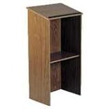 Oklahoma Sound 222MO Floor Lectern, Medium Oak