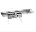 Eagle Group SDTPR-124-14/3 Right/Left Soiled Dishtable