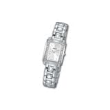 ZALES Ladies' Seiko Cabochon Crown Stainless Steel Bracelet Watch with Diamonds (Model: SUJF39) 