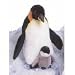 Plush Emperor Penguin with Baby 13