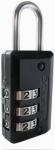 Master Lock 646D 13/16-Inch Set-Your-Own Combination Luggage Lock - Quantity 4 Padlock, Luggage Mast