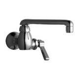 Chicago Faucets 332-CP Wall Mount Single Water Inlet Faucet, Chrome