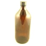 11t61YgGHcL. SL160  Glass Bottles Amber Winchester 1000ml / 1ltr. With Black Cap.