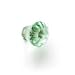 Petal Glass Drawer Knob - Green