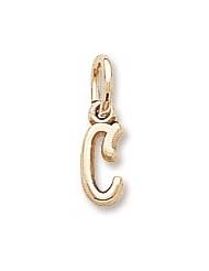 Rembrandt Charms Letter C Charm