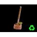 Packnwood "Kuromoji" Bamboo Black Willow Pick, 3.5" Length (20 Packs of 100)