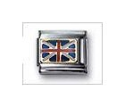 UK Flag Mix Classic Enamel, Italian Charm by Nomination Charms