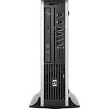 HP Compaq Elite 8000 - Ultra-slim desktop - 1 x Core 2 Duo E8400 / 3 GHz - RAM 2 GB - HDD 1 x 160 GB - DVD - GMA X4500 - Gigabit Ethernet - Windows 7 Pro / XP Pro downgrade - Intel vPro Technology - Monitor : none