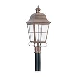 82963PBLE-44 - SeaGull Lighting Two-Light Chatham Fluorescent Post Lantern