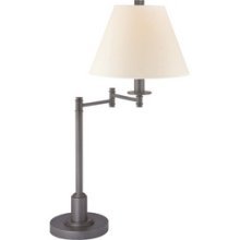 Hudson Valley Lighting L703-VB Kennett - One Light Portable Table Lamp, Vintage Brass Finish