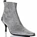 Donald J. Pliner Ankle Boots with Croco-Embossed Leather Trim Image