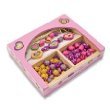 Melissa Doug Sweet Hearts Wooden Bead Set