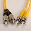 Fiber Optic Cable, FC to ST, Single Mode Duplex (9/125) - 1 Meter