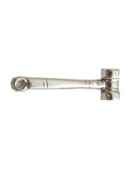 Sterling Silver 3D Court Of Law Judges Gavel Charm