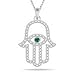 0.33 Cts Diamond & 0.02 Cts Emerald Religious