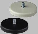 PanaVise Magnet Base, w/1/4-20 stud & plastic cover, white, white