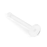18 Gauge Nose Retainer Clear - Sold as a Pair