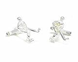 Ice Hockey Cuff Links - 1 Pair
