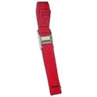 CUSTOM LEATHERCRAFT Strap-it Tie-down Straps, Red by Custom Leather Craft