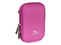 RivaCase 7022 (PU) Hardcase f&uuml;r Digitalkamera rosa/baby pink Preisvergleich