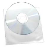 Neo Media 120 Micron Plastic CD/DVD Sleeves Pack of 100 Sleeves