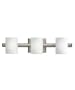 Kichler Lighting 5967NI 3 Light Tubes Bathroom Light, Brushed Nickel