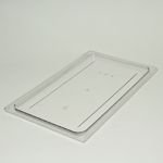 Camwear Food Pan, Flat Cover Full Size - Clear