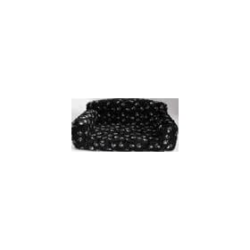 Cat bed / dog bed settee - Black 32inch x 18inch x 13.5 inches from Mr Pillow. Free delivery in Scotland, Wales, Northern Ireland, England, Ireland.
