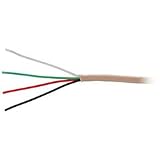 Telephone Station Cable 100 ft. 4 Conductor R/G/Y/B 22Ga.