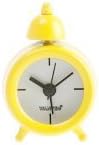 Wanted Brand Mini Singular Bell Alarm Clock, Yellow