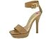 Promiscuous Besotted | High Heels Camel Leather