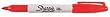 Sharpie Fine Point Red Pen Permanent Marker Pen (1-Each)