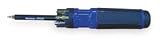 Westward 4YP42 Ratcheting Screwdriver, 8 In 1