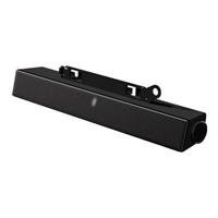 Dell AX510PA Entry Flat Panel Stereo Sound Bar with with Power Adapter