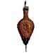 17 1/2" Hand Carved Dark Stain Bellow